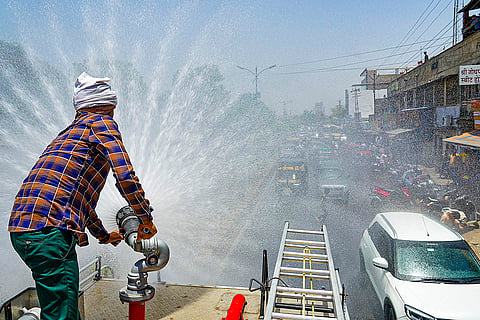Weather: Hot day in Beawar